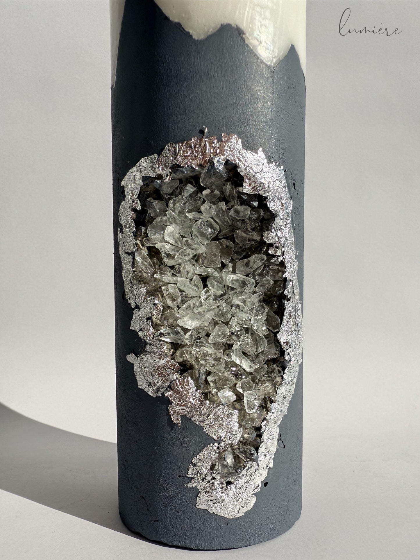 Éclat Gris Mystique Concrete Candle