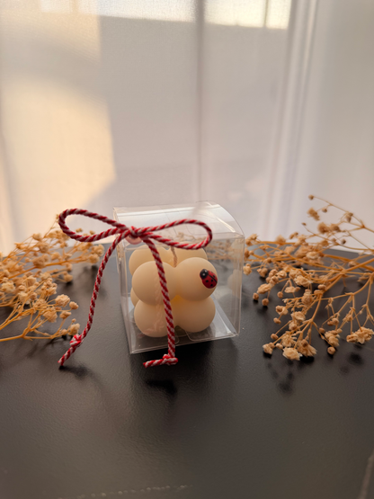 Lumânare Bubble din Ceară Naturală de Soia, Parfumată – în Cutie Cadou