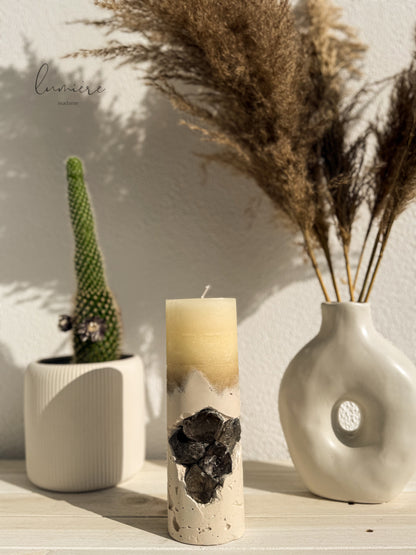 Lumânare de lux Dune Nude Essence – din ciment handmade