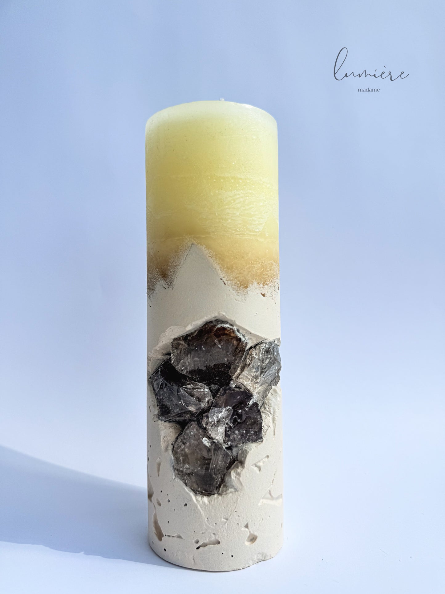 Lumânare de lux Dune Nude Essence – din ciment handmade