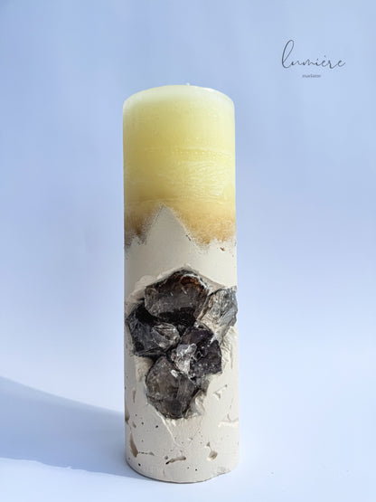 Lumânare de lux Dune Nude Essence – din ciment handmade