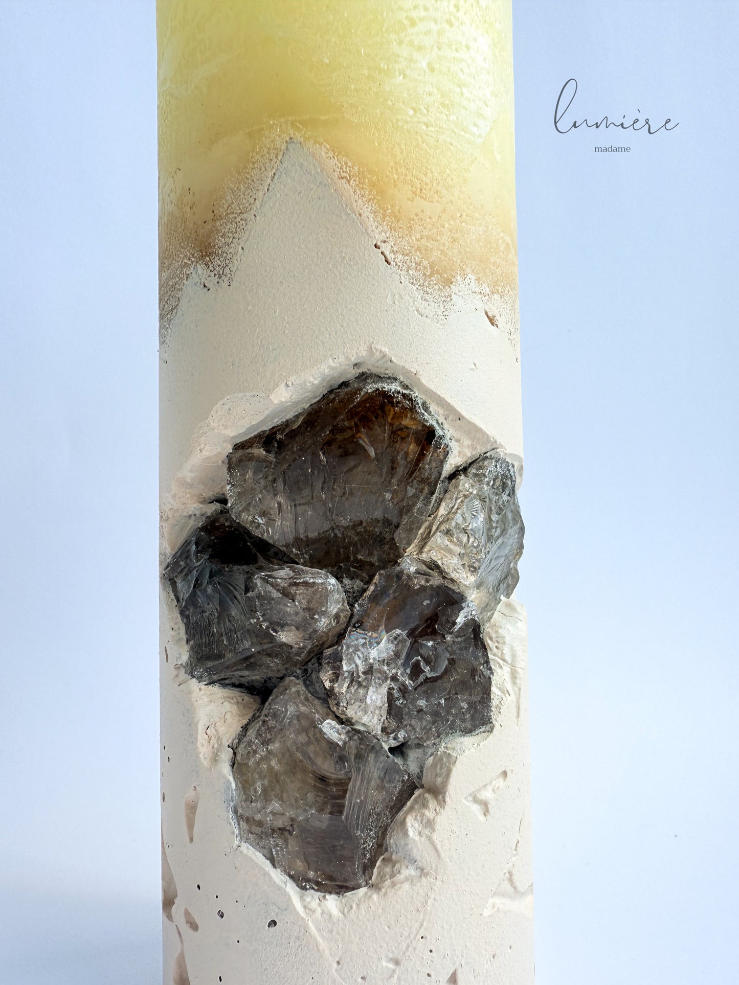 Lumânare de lux Dune Nude Essence – din ciment handmade