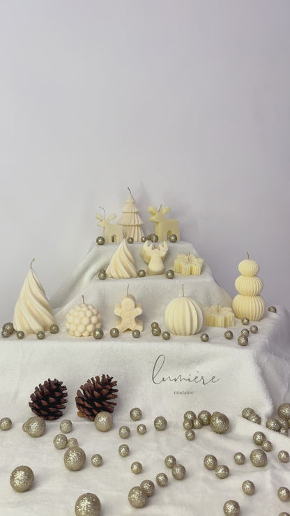 set lumanari de craciun festive