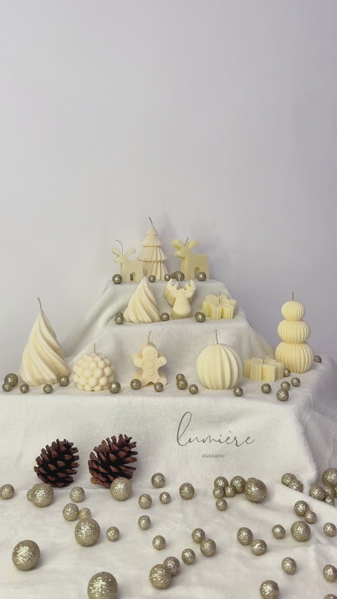 colectie lumanari de craciun