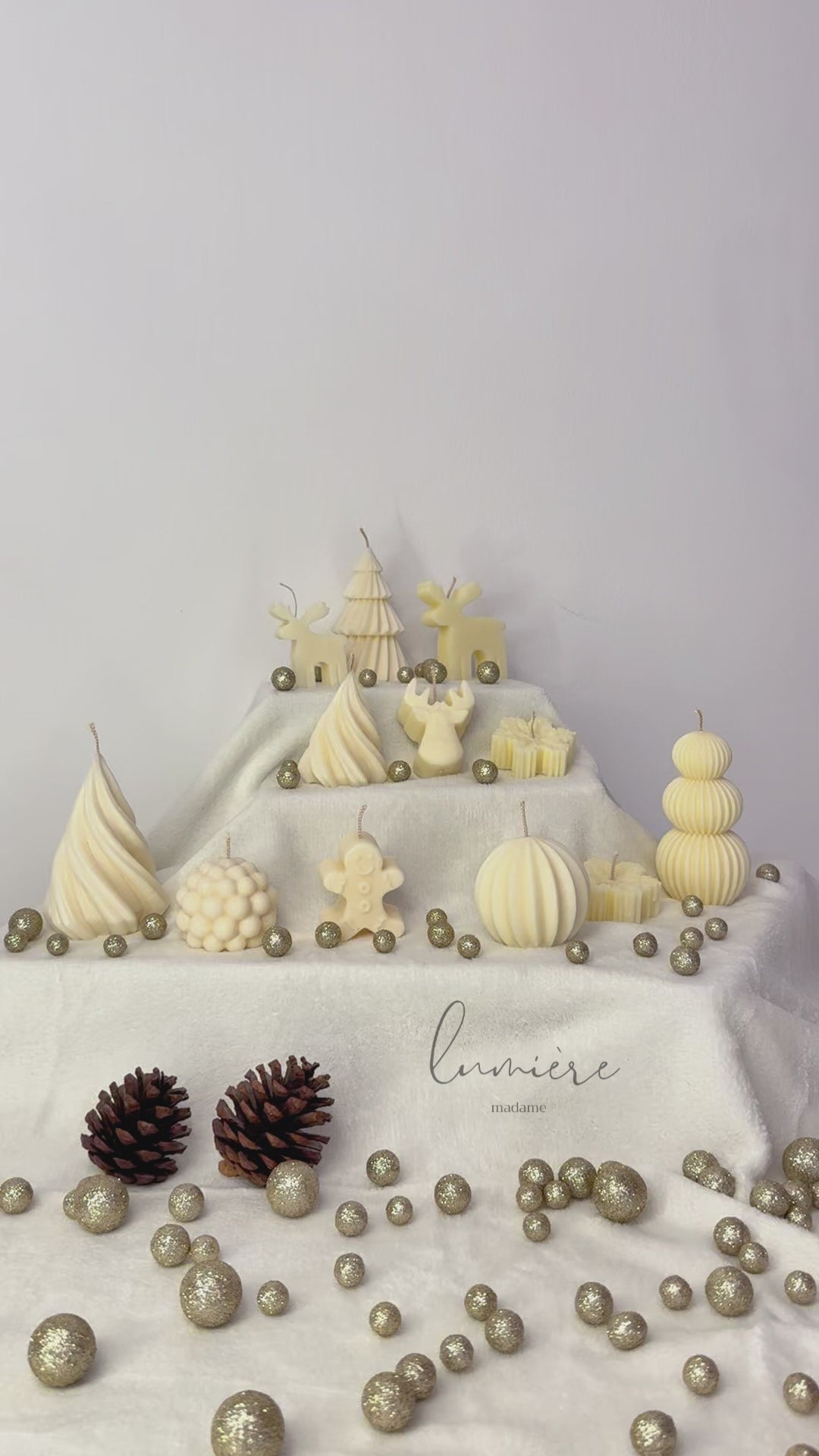 colectie lumanari de craciun parfumate